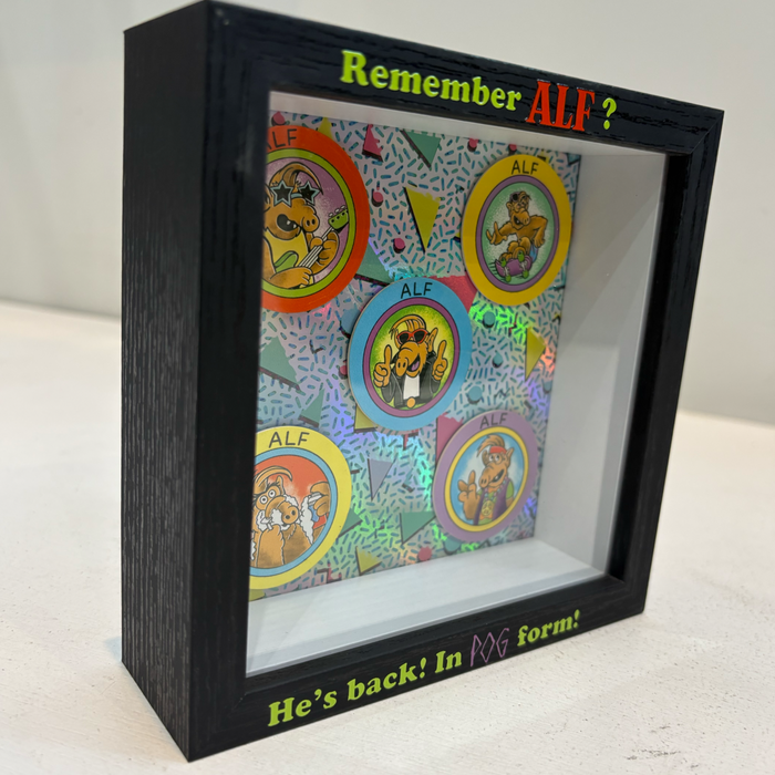 ALF Pogs Framed Set