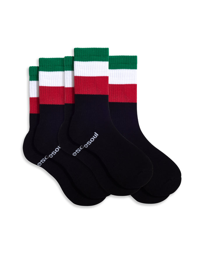 S / Italian Stripes Black