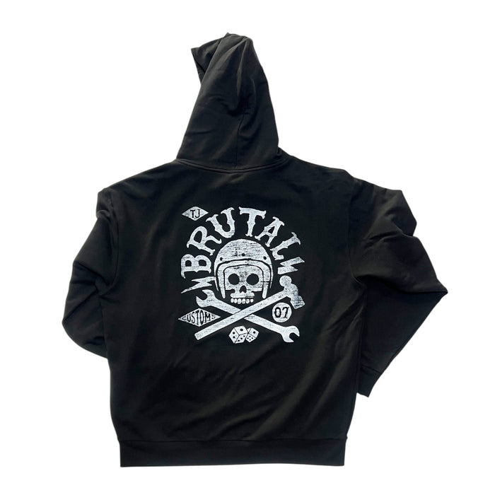Brutal Cross Bone Hoodie