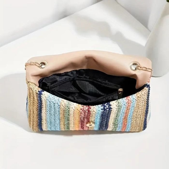 Candace Chic Chain Crossbody Bag
