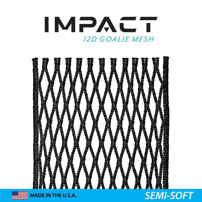 Impact 12D Goalie Mesh - Black