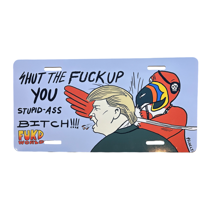 FUKD World License Plate