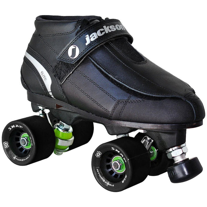Jackson Elite Nylon Rink Skate Black Snap - ROLLER SKATE USA
