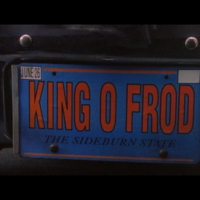 KING O FROD License Plate