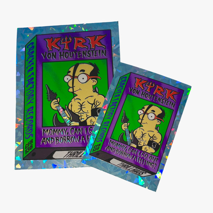 Kirk Von Houtenstein Holo Sticker