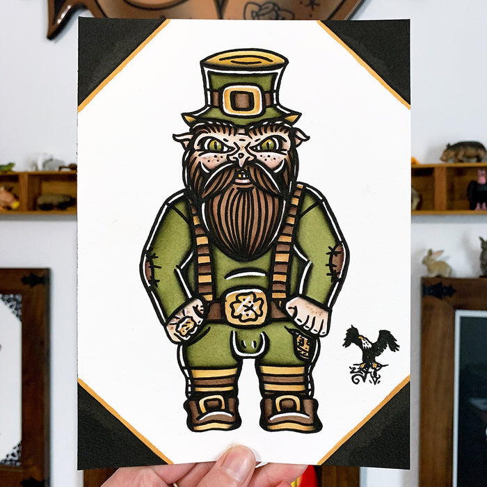 Leprechaun Original Painting