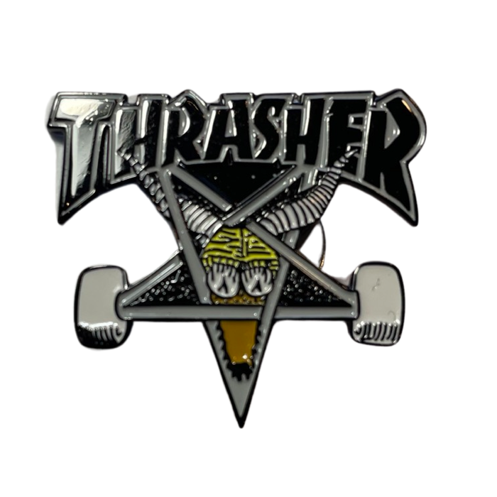 Mangey Thrasher Pin