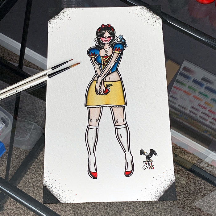 Miss Snow Print