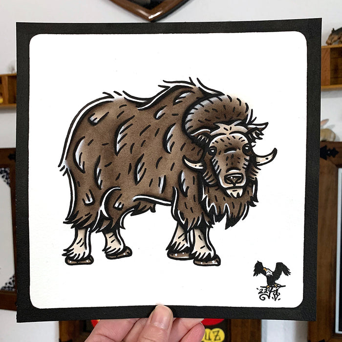 Musk Ox Original Painting