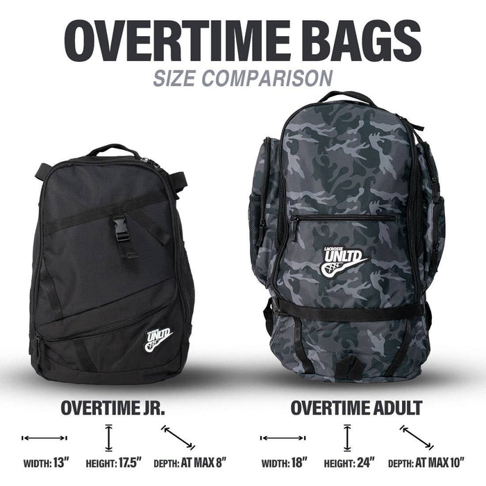 Overtime Navy Adult Lacrosse Backpack