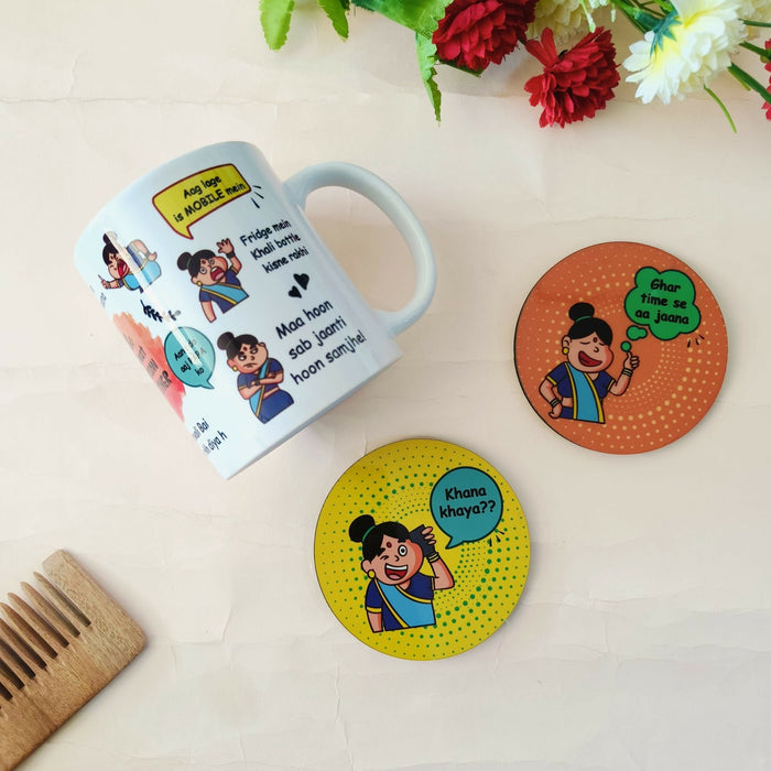 Personalised Mother Ceramic Mug Gift Set