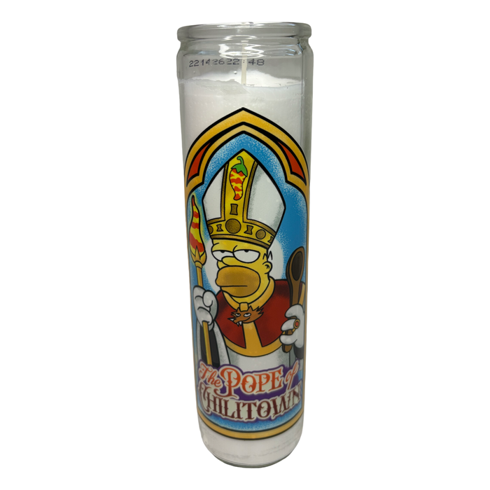 Pope of Chilitown Prayer Candle