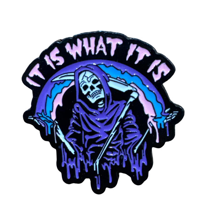 Reaping Rainbow Enamel Pin