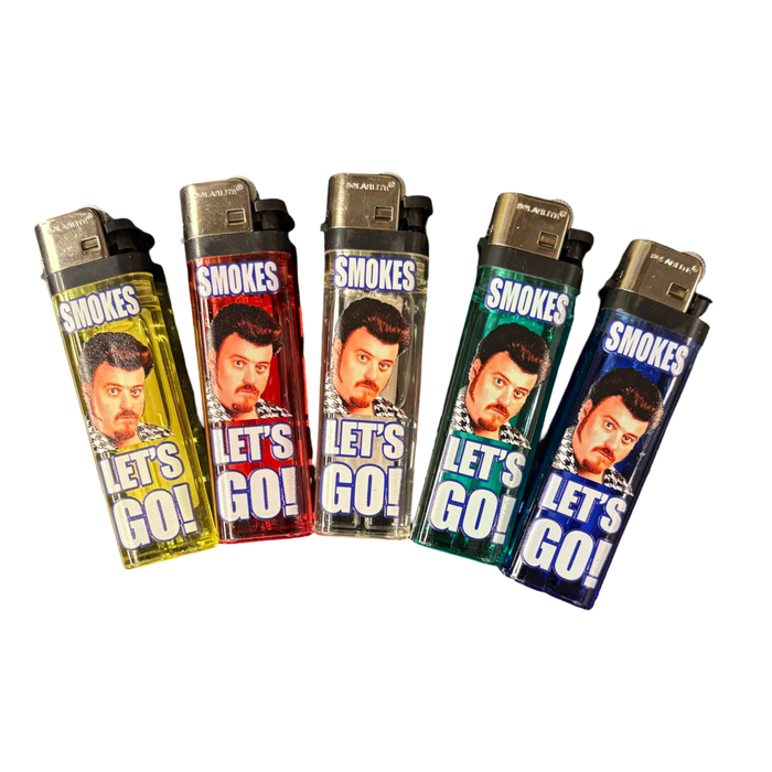 Ricky Smokes Lighter
