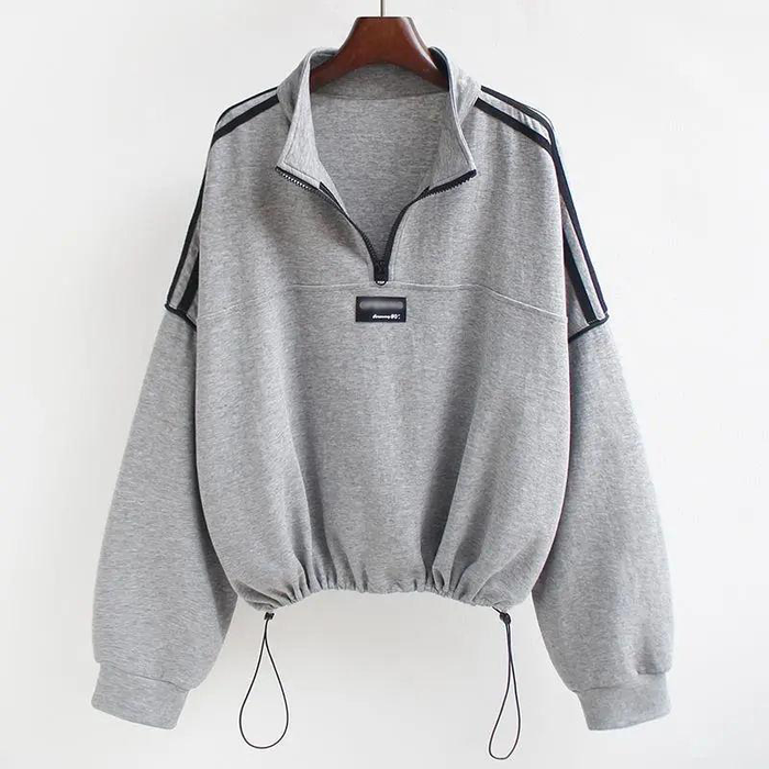 Romina Relaxed Fit Quater Zip