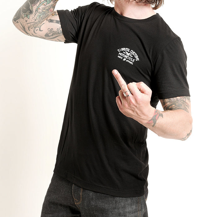 Shop Stop TJ Brutal Customs T-Shirt
