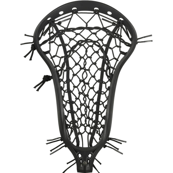 StringKing Mark 2 Midfield Women's Strung Lacrosse Head - Black
