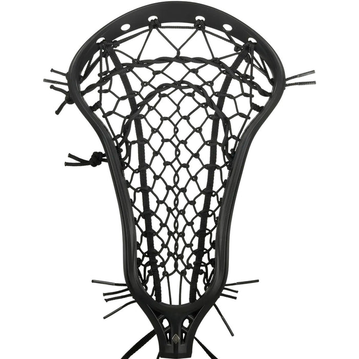 StringKing Mark 2 Offense Women's Strung Lacrosse Head - Black