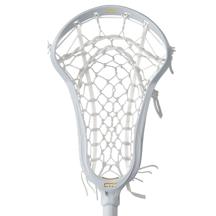 STX Aria Pro LockPocket Women's Strung Lacrosse Head - White/White
