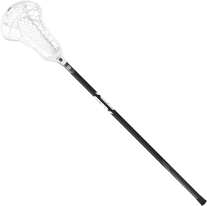 STX Crux 2.0 Pro Mesh White/Black Complete Women's Lacrosse Stick