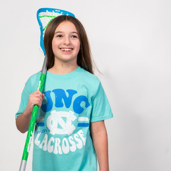 UNC Women's Mint Lacrosse Tee