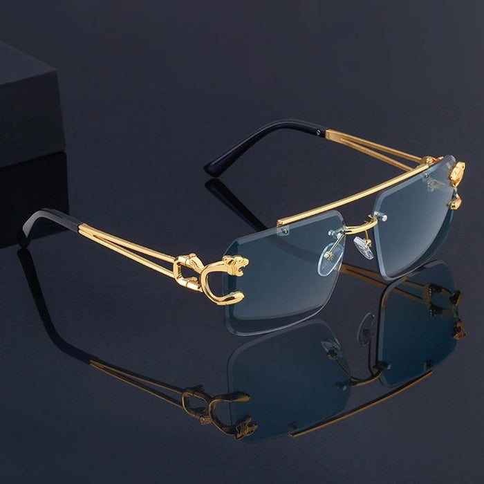 Vinizio Sleek Rimless Sunglasses