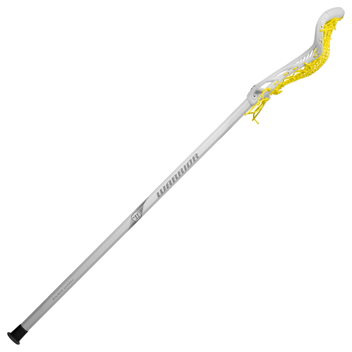 Warrior Anthem Pro Valkyrie White/Yellow Women's Complete Lacrosse Stick