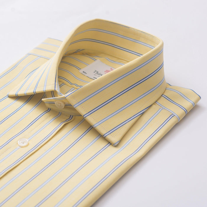 Welby Stripe Yellow & Sky Formal Shirt