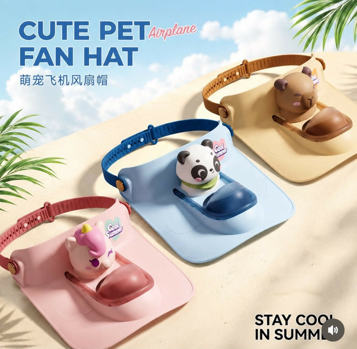 3D Cap with Fan