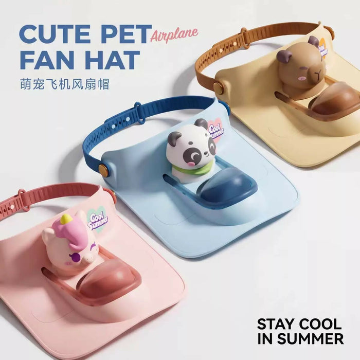 3D Cap with Fan