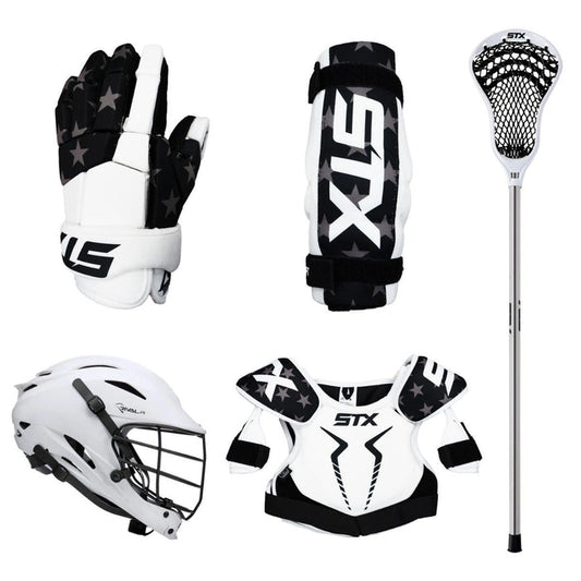 5Piece USA Youth Starter Set (STX Rival Jr. Helmet)