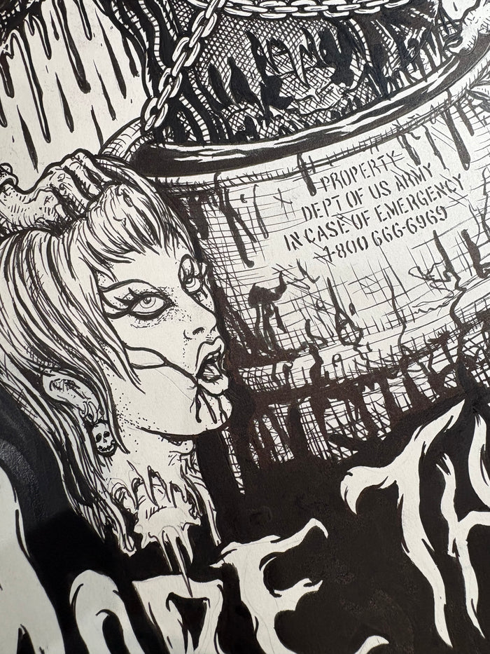 Suicide Tarman Original Art