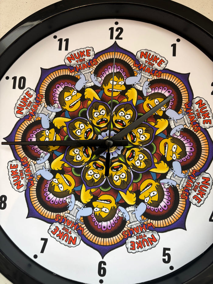 Nelson Mandala Mini Clock