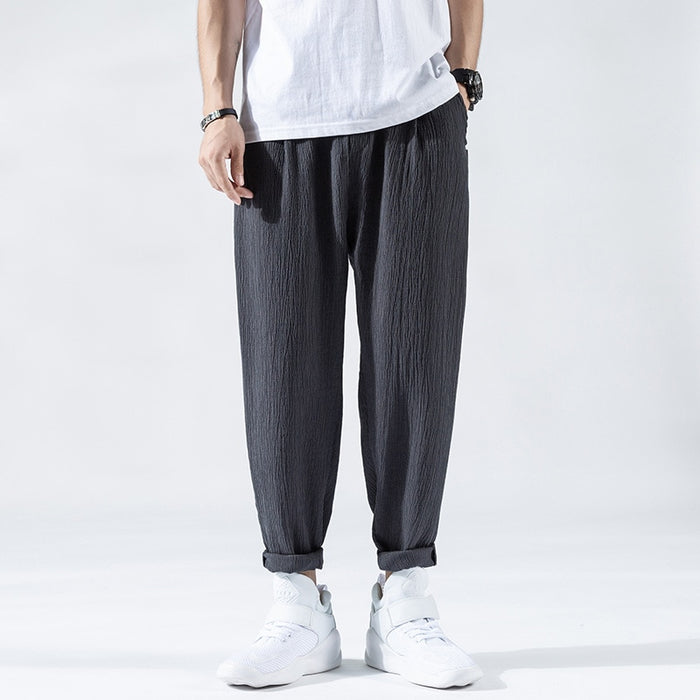 Alden Linoluxe™️ Relaxed Fit Muslin Pants