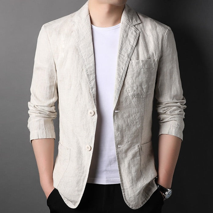 Alexander Tailored Linen Blazer