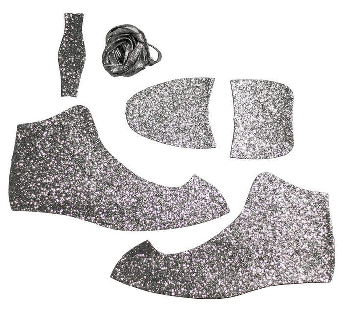 American Roller Skate Wrap Sparkle Silver