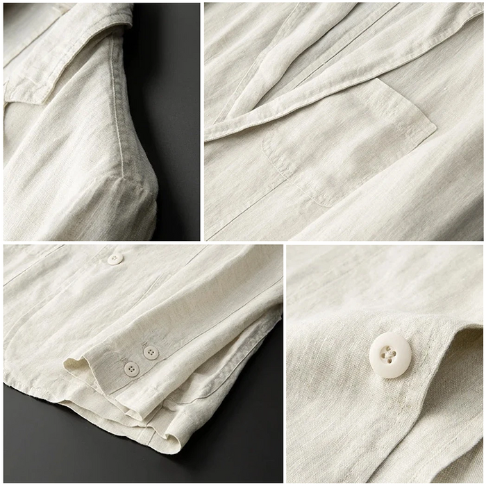 ANTHONY-RÊMY ELEGANT LINEN BLAZER