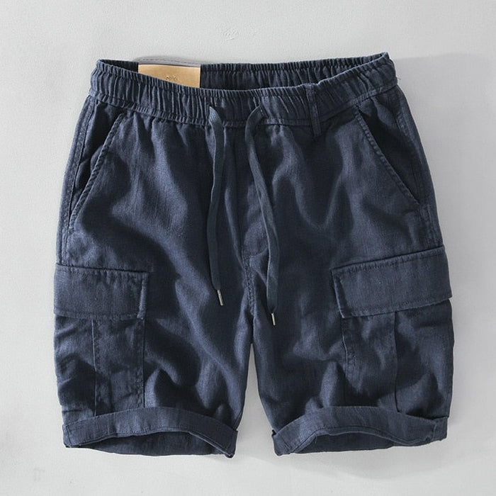 Arius Breezy Linen Cargo Shorts