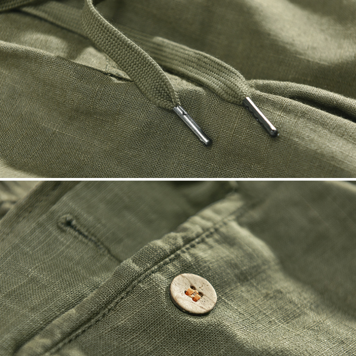 Arius Breezy Linen Cargo Shorts