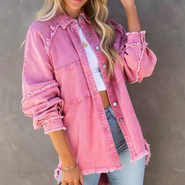 Athena Vibrant Denim Jacket