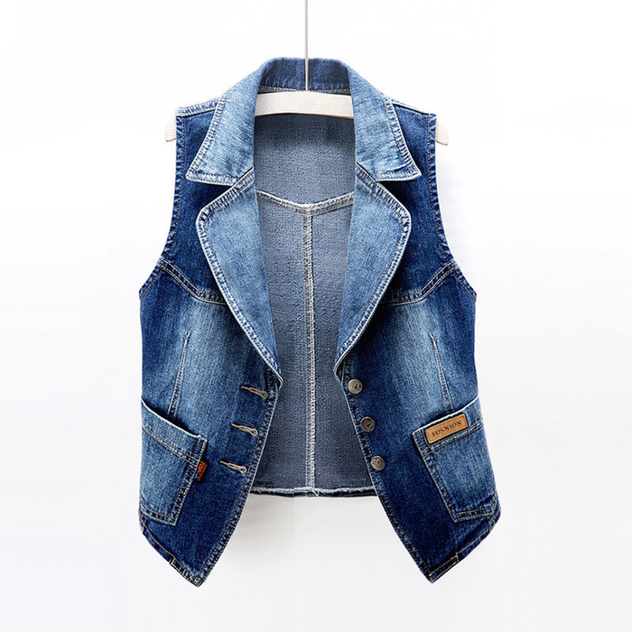 Ava Trendy Denim Vest
