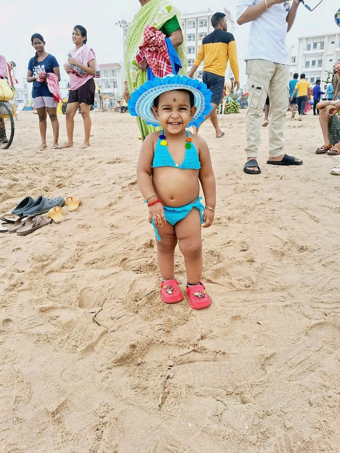 Baby Crochet Bikini Set