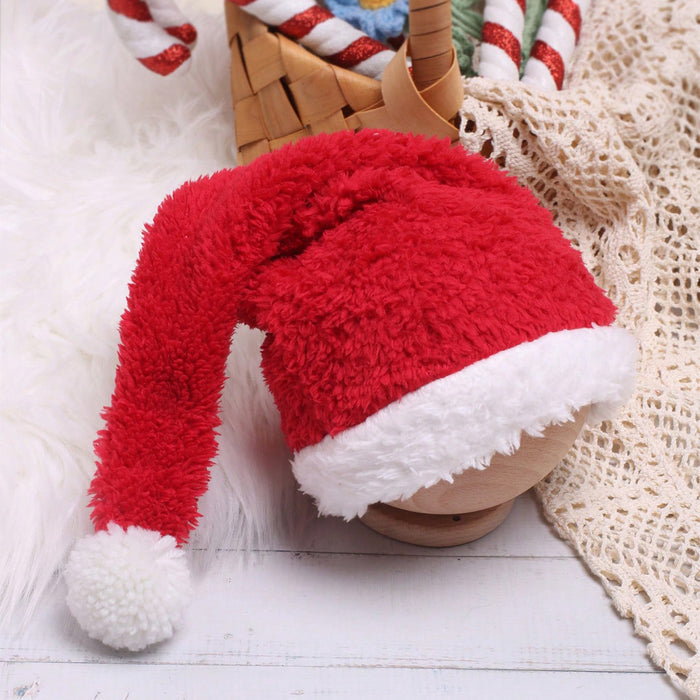 Babymoon Set of 3 | Baby Bodysuit, Scarf & Cap Christmas Costume | Baby Photoshoot Props | 0-1 Month