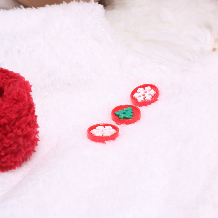 Babymoon Set of 3 | Baby Bodysuit, Scarf & Cap Christmas Costume | Baby Photoshoot Props | 0-1 Month