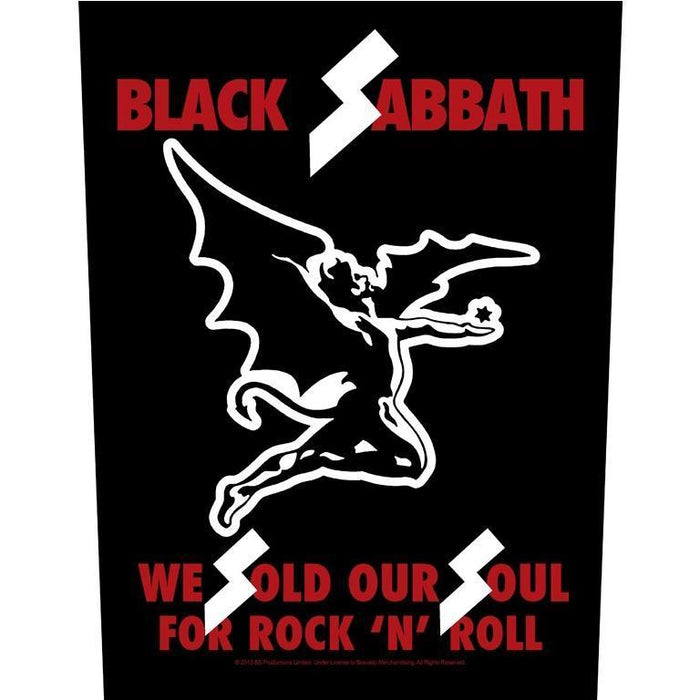 Back Patch - Black Sabbath - We Sold Our Souls