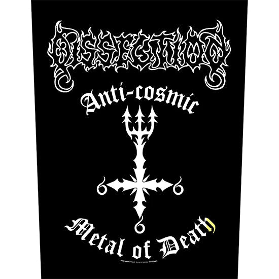 Back Patch - Dissection - Anti-Cosmic Metal of Death
