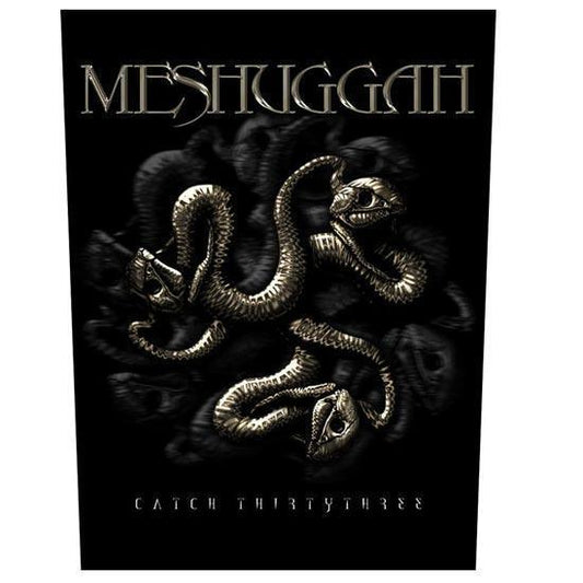 Back Patch - Meshuggah - Catch 33-Metalomania
