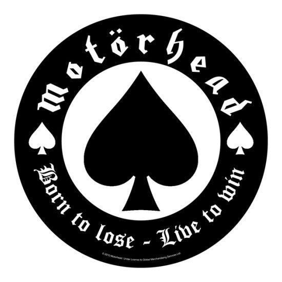 Back Patch - Motorhead - Born to Lose-Metalomania