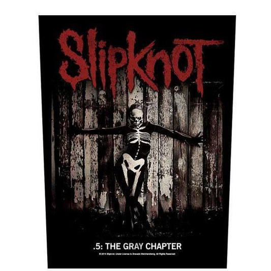 Back Patch - Slipknot - The Gray Chapter-Metalomania