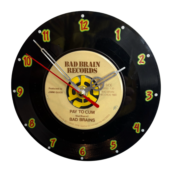 Bad Brains Record Clock